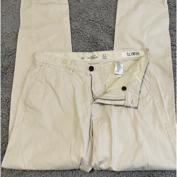 Slim Fit Cotton Pants - Picture 3 of 6